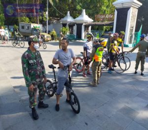 TNI Polri dan Satpol PP Gelar Patroli Gabungan