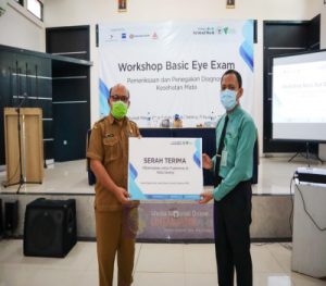 RS Mata Achmad Wardi BWI-DD Perdana Gelar Workshop Basic Eye Exam untuk Puskesmas di Seluruh Wilayah Kota Serang