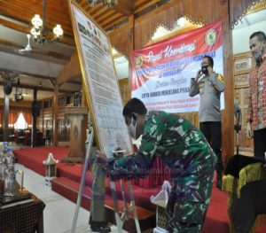 Forkopimda Kabupaten Wonogiri Gelar Rakor Dengan Perguruan Pencak Silat