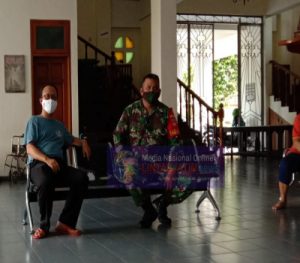 Gereja St. Petrus Menjadi Sasaran Komsos Babinsa Kelurahan Penumping