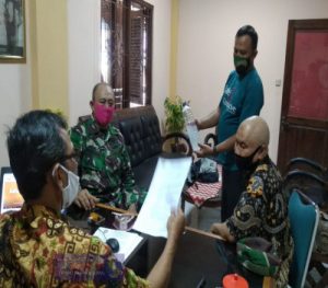 Melalui Komunikasi Sosial Babinsa Stabelan Wujudkan  Keharmonisan Dan Sinergitas  dengan Aparat pemerintahan