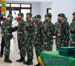 7 Jabatan Strategis di Lingkungan Korem 074/Warastratama Diserahterimakan