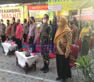 Danramil 02/ Banjarsari Hadiri Launching Kampung Siaga Candi Kelurahan Kestalan