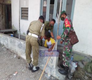 Babinsa Koramil 05/Pasar Kliwon Gandeng Satpol PP Dan Linmas Tingkatkan Intensitas Kegiatannya