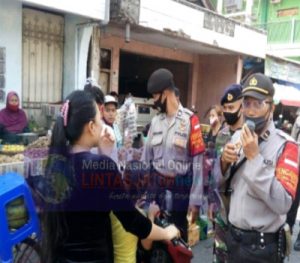 Polsek Krembangan Lakukan Operasi Penertiban Masker Setiap Hari