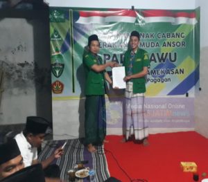 Pemilihan Ketua Ranting Ansor Desa Pagagan Pademawu