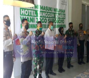 Kapolres Tanjung Perak Resmikan Hotel Pesona Sebagai Hotel Tangguh Semeru