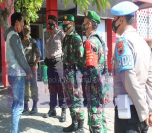 21 Orang Terjaring Dalam Operasi Masker Oleh Anggota Gabungan TNI-Polri Dan Satpol PP