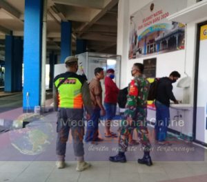 Upaya Putus Mata Rantai Covid-19, Sertu Fajar Laksanakan PDMPK di Terminal Tirtonadi