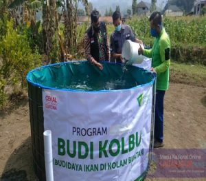 Aksi Nyata Ditengah Pandemi, Dompet Dhuafa Jatim Galakkan Program Budidaya Ikan Nila