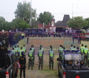 TNI-Polri Kabupaten Wonogiri Kembali Gelar Apel Gabungan Dalam Mewujudkan Situasi Yang Kondusif