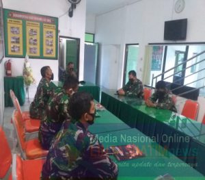 Apel Pagi Sarana Memupuk dan Menumbuh Kembangkan Soliditas dan Kebersamaan Prajurit