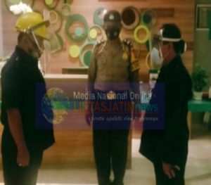 Babinkamtibmas Nyamplungan Gelar Patroli Malam di Hotel, Sampaikan Pesan Waspada 3C