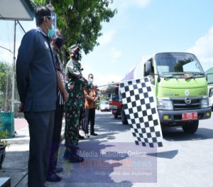 Bantuan Air Bersih Dan Pembukaan TMMD Digelar Di Makodim Boyolali