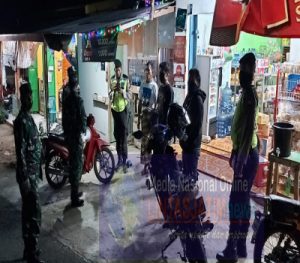 Gakplin Protkes Dan Pembagian Masker Tiga Pilar Kecamatan Karangtengah