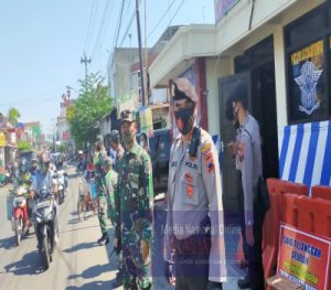 Operasi Yustisi, Koramil 02/Banjarsari Bersama Polsek dan Linmas Mampu Tertibkan Penggunaan Masker