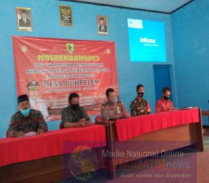 Serma Dadang Hadiri Musrenbangdes Desa Binaan