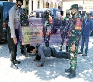 Warga Mulai Disiplin Mengunakan Masker, Anggota Gabungan Hanya Dapati 1 Orang Pelanggar