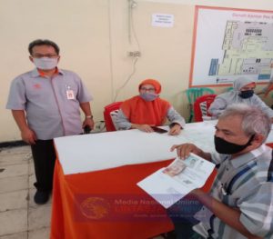 Kantor Pos Surabaya Kembali Menyalurkan BST Kementrian Sosial RI Tahap 7 Sebanyak 187.000 Penerima Ditengah Pandemi Covid-19