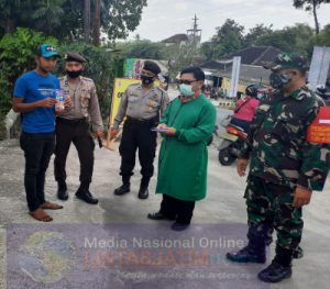 Anggota Gabungan Kecamatan Pracimantoro Gelar Operasi Gakplin