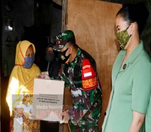 HUT TNI Dandim Boyolali Sambangi Janda Veteran Dan Warakawuri