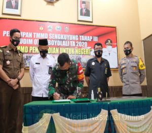 TMMD Sengkuyung Tahap III Desa Bolo Resmi Di Tutup