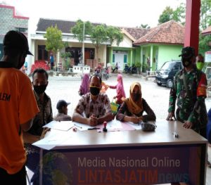 Hindari Pengumpulan Massa, Penyaluran BSP Kecamatan Puhpelem Dilaksanakan Bergantian