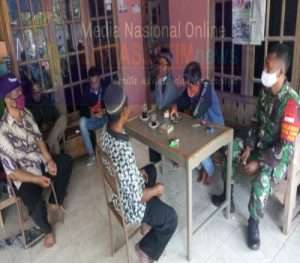 Babinsa Kepoh Gencar Lakukan Komsos