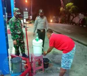 Petugas Berikan Sanksi Walaupun Malam Hari