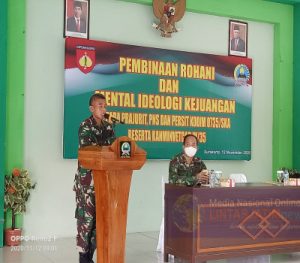 Tim Bintal Kodam IV/Diponegoro Berikan Binroh Dan Lidjuang Kepada Prajurit Serta Persit Kodim Surakarta