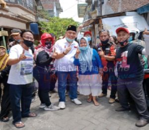 Kunjungan Paslon No 1 Eri Cahyadi di Botoputih Simokerto Surabaya