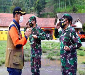 Dandim Boyolali Sambut Kepala BNPB Saat Tinjau TPPS