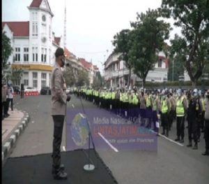 Apel Pengamanan Pemungutan Suara  Pilkada Surabaya 2020