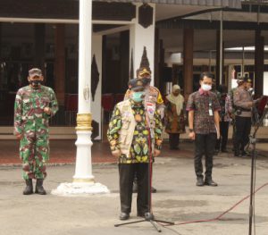 Forkopimda Kabupaten Wonogiri Ikuti Apel Kesiapsiagaan Bencana Banjir Dan Tanah Longsor