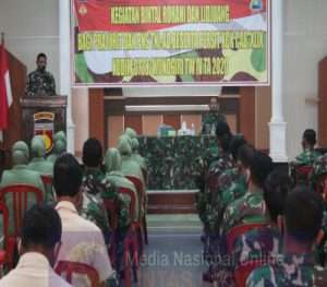 Pesan Dandim 0728/Wonogiri Dalam Binroh Dan Lidjuang Kepada Prajurit Dan PNS Serta Persit