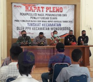 TNI Polri Kawal Rapat Pleno Terbuka