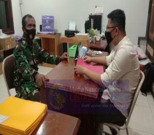 Jelang Perayaan Natal 2020, Babinsa Adakan Pengecekan Kesiapan Gereja