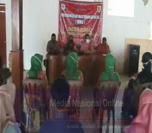Batuud Koramil 24/Puhpelem Hadiri Evaluasi Mawas Diri Oleh UPTD Puskesmas Puhpelem