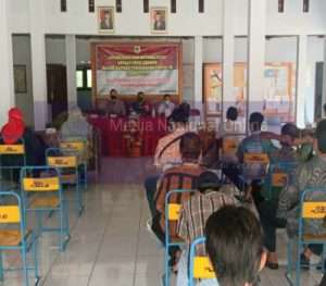 Babinsa Pijiharjo Hadiri Sosialisasi Dan Pengoptimalan Satgas Jogo Tonggo