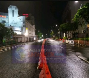 Imbauan Pemerintah Surabaya Untuk Tidak Berakrifitas di Malam Tahun Baru 2021 Dipatuhi Warga