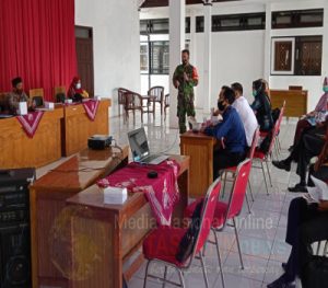 Forkopincam Manyaran Gelar Rakor Pencegahan Covid-19 Serta Sosialisasi Tentang SE Gubernur Dan Bupati