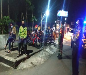 Patroli PPKM Cegah Warga Berkerumun