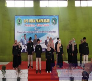 DPC Iman Pamekasan Berhasil Melaksanakan Pelantikan Pengurus Baru dan Launcing Wirausaha kripik singkong