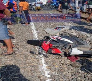 Kecelakaan Kereta Api di Tambak Mayor Menewaskan Pengendara Sepeda Motor