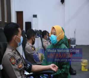 Polrestabes Surabaya Gelar Screening Donor Plasma Bagi Penyitas Covid 19