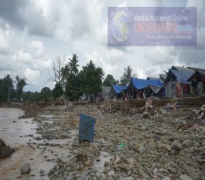 Banjir Bandang Desa Alat, Hempaskan Sejumlah Fasilitas Umum