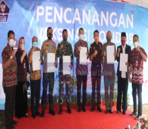 10 Tokoh Kabupaten Wonogiri Mendapat Vaksinasi Perdana