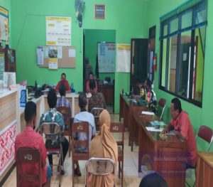 Babinsa Dan Bhabinkamtibmas Dampingi Pemerintah Desa Gelar Musyawarah Dengan Petani