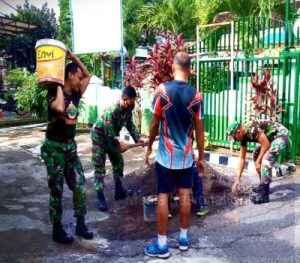 Manfaatkan Waktu, Koramil Nogosari Berbenah