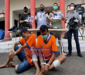 Dua Pelaku Pembunuhan Driver Ojek Online di Jalan Pragoto Surabaya Setahun Yang Lalu di Tangkap